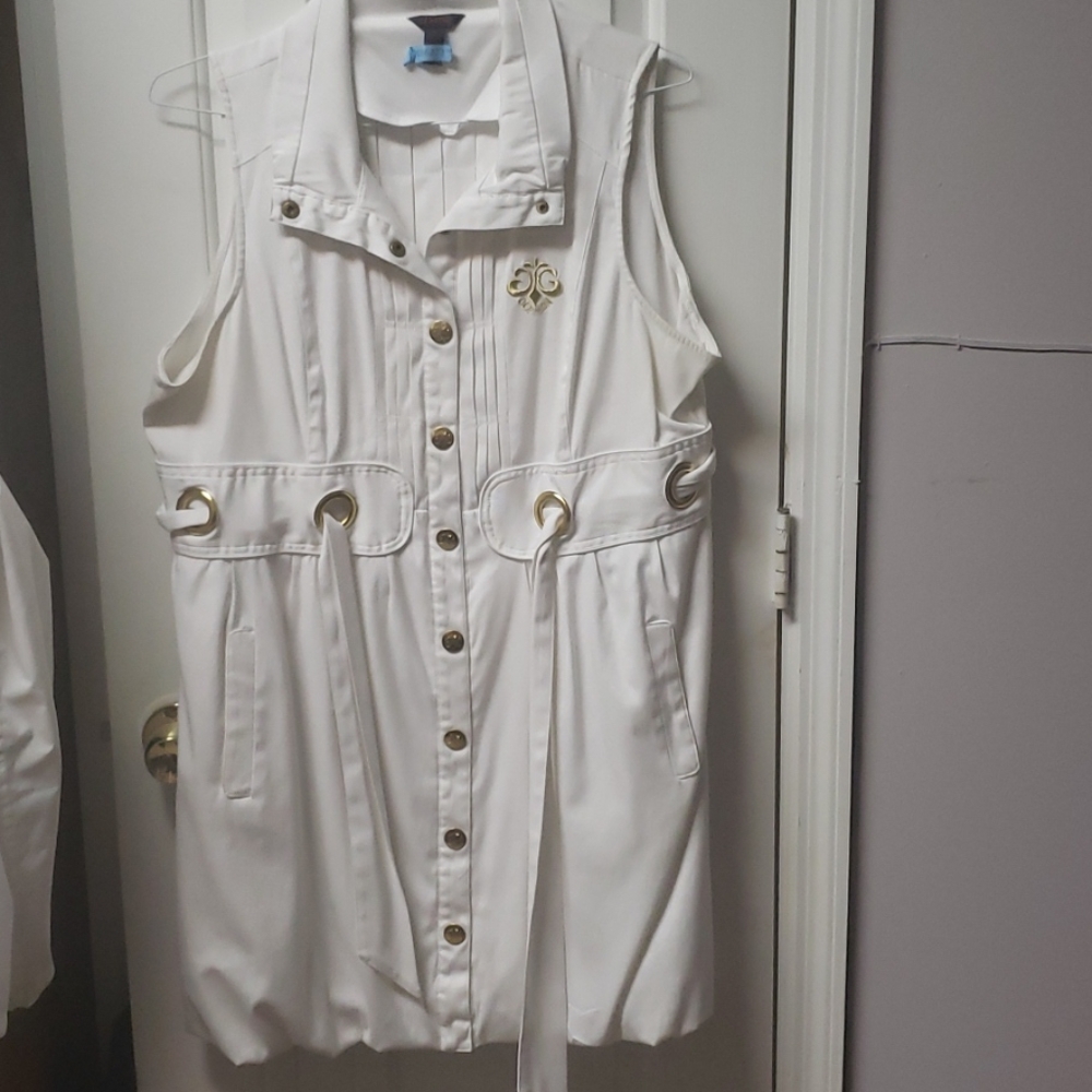 White Puff Dress